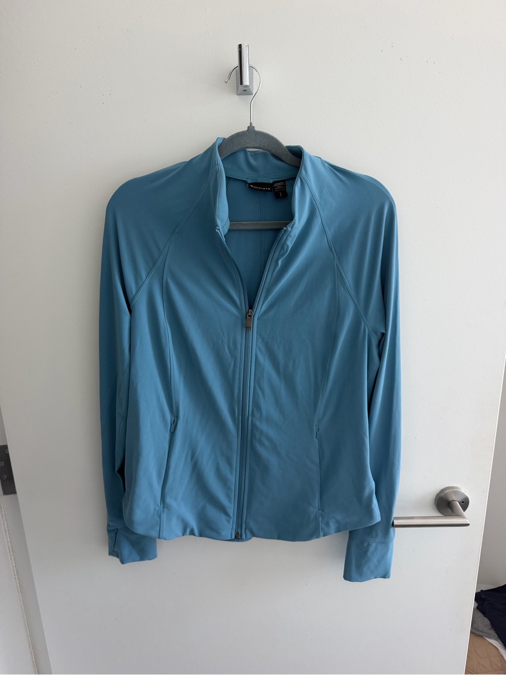 Athleta Blue Full-Zip Jacket - Women's